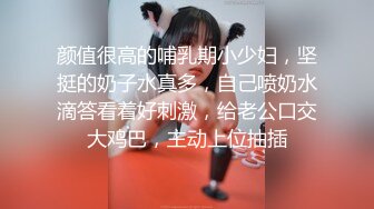 颜值很高的哺乳期小少妇，坚挺的奶子水真多，自己喷奶水滴答看着好刺激，给老公口交大鸡巴，主动上位抽插