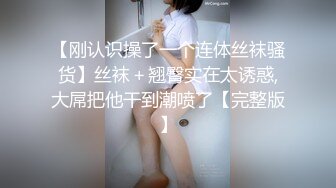 【刚认识操了一个连体丝袜骚货】丝袜＋翘臀实在太诱惑,大屌把他干到潮喷了【完整版】