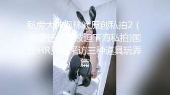 私房大神枫林晚原创私拍2（需要还房贷被迫下海私拍)国企HR见面采访三种道具玩弄篇