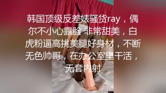 韩国顶级反差婊骚货ray，偶尔不小心露脸 非常甜美，白虎粉逼高挑美腿好身材，不断无色帅哥，在办公室里干活，无套内射